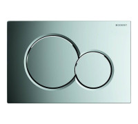 Клавиша смыва Geberit Sigma01 двойной смыв глянцевый хром 115.770.21.5