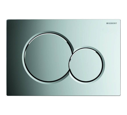 Клавиша смыва Geberit Sigma01 двойной смыв глянцевый хром 115.770.21.5