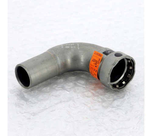 Угол-вставка 90° пресс Viega Megapress оцинкованная сталь 3/4 694647