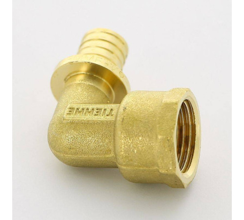 Угол аксиальный Uni-Fitt 16x1/2 ВР латунь 744G6200