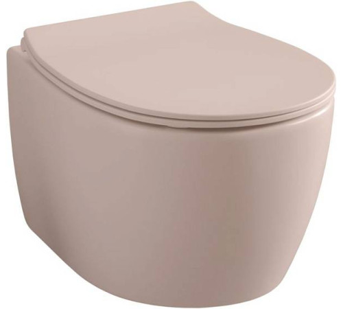 Чаша подвесного унитаза Allen Brau Fantasy розовый 4.11004.SM