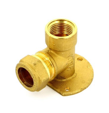 Водорозетка обжимная Tiemme 18x1/2 ВР латунь 1100091