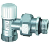 Вентиль запорный угловой FAR 1/2 x M24x19 EPDM FV 1105 C12