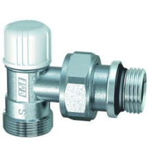 Вентиль запорный угловой FAR 1/2 x M24x19 EPDM FV 1105 C12