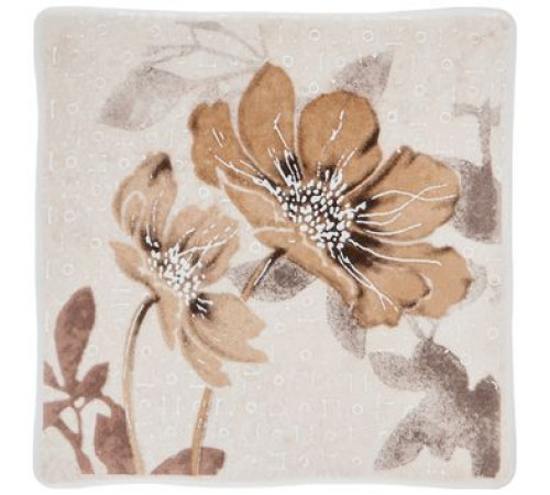 Декор Atem Modena Flower 1 бежевый 10х10 см 13984387