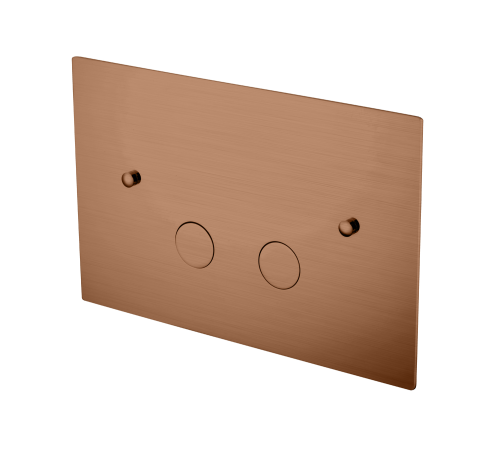 Кнопка смыва Boheme для инсталляции латунная брашированная бронза 647-BRB