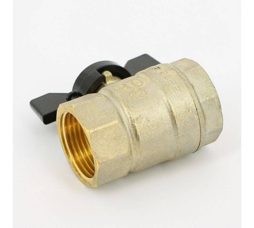 Кран шаровой LD Pride 47.300.25 полнопроходной 1 ВР/ВР бабочка 47.300.25