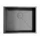 Кухонная мойка OMOIKIRI Taki 54-U/IF-GM 54x44 см вороненая сталь 4973107