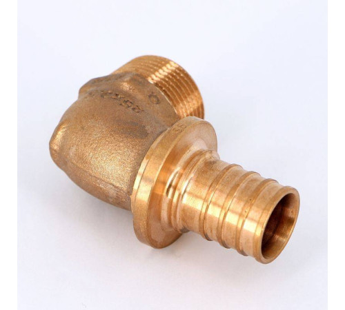 Угольник-переходник REHAU RAUTITAN RX+ 25х3/4 НР бронза 456350