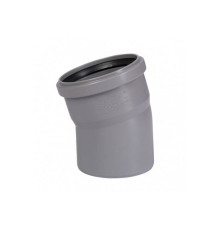 Отвод канализационный Ostendorf HT HTB 90 мм 15° 114100