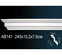 Карниз потолочный Perfect AB141 130x130x2000 мм AB141