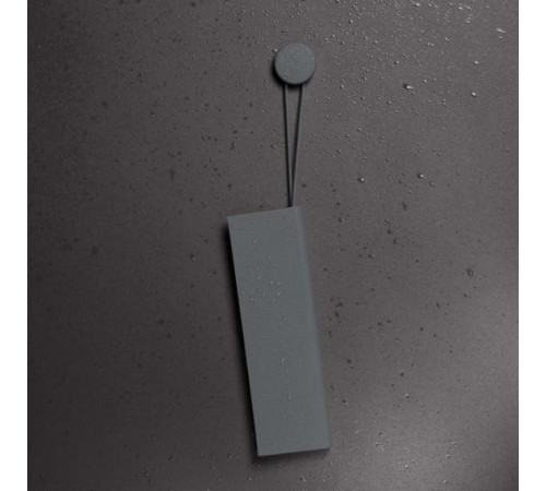 Скребок для душа с настенным держателем KEUCO Universal серый 04959 380000