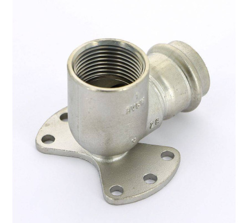 Водорозетка пресс Viega Sanpress Inox из нержавеющей стали 22х1 ВР 437282