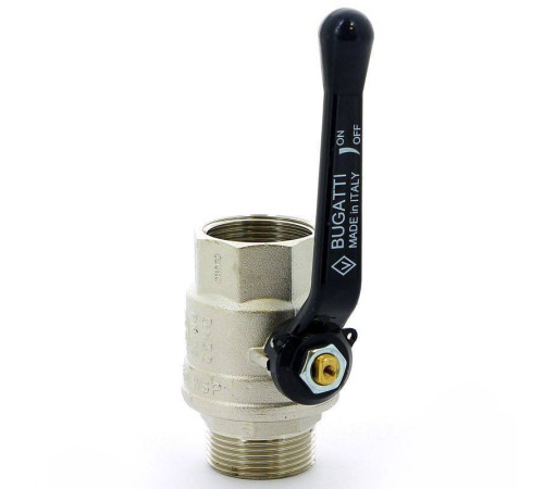 Кран шаровой Bugatti Oregon 1 1/4 НВ рычаг 03050080