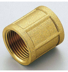 Муфта латунная Tiemme 1/4 дюйма ВР-ВР 1500692