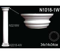 Капитель колонны полиуретановая Perfect N1018-1W N1018-1W