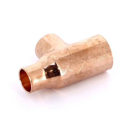 Тройник медный под пайку Viega 22х18х15 мм 105297