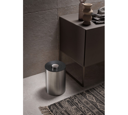 Ведро для мусора KEUCO PLAN 5 л черный матовый 04989 370037