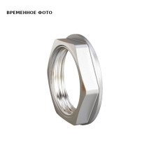 Контргайка LD Pride с бортиком 1 1/2 никелированная LD.67.508.40