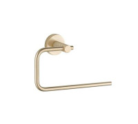 Полотенцедержатель-кольцо Boheme Uno 25x8.5x12 см матовое золото 10975-MG