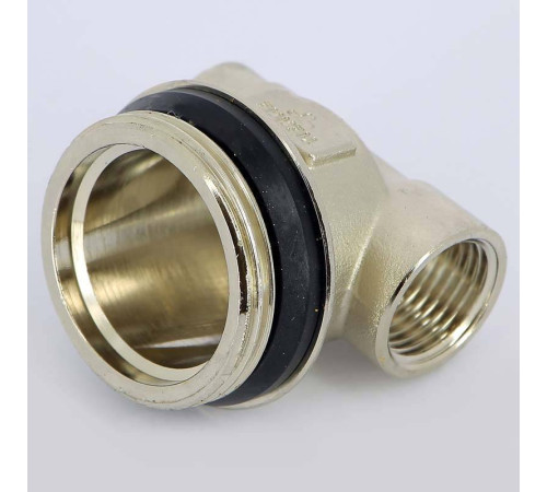 Концевик для коллектора Tiemme никелированный 1/2x3/4x3/8 ВНВ 1950024