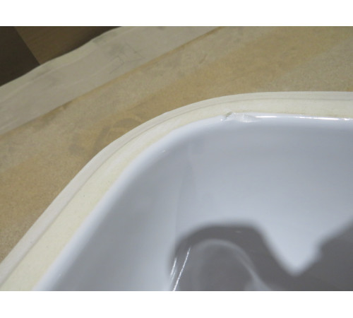 Раковина встраиваемая снизу GSI Pura 500х350 мм белый глянцевый 724711_УЦ/1