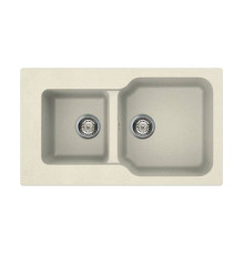 Кухонная мойка Omoikiri Maru 86-2-BE Tetogranit 86x50 см ваниль 4993285