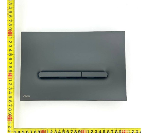 Кнопка смыва Alca Linka черный матовый M1878