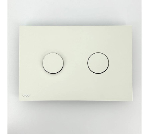 Кнопка смыва Alca Dot.Dot белый матовый M1976