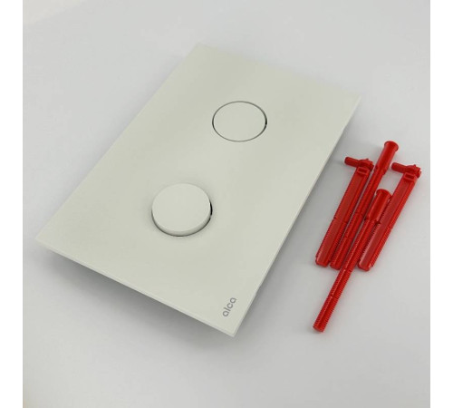 Кнопка смыва Alca Dot.Dot белый матовый M1976