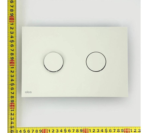 Кнопка смыва Alca Dot.Dot белый матовый M1976