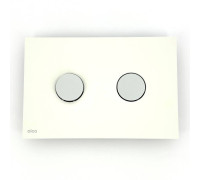 Кнопка смыва Alca Dot.Dot белый матовый/хром матовый M1976-2