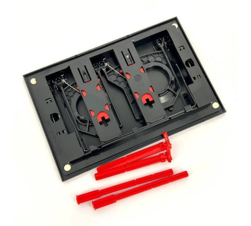 Кнопка смыва Alca Dot.Dot черный матовый M1978