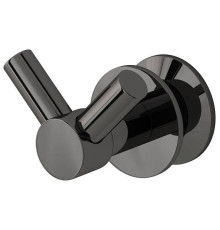 Крючок двойной подвесной Сунержа Виктория для полотенцесушителя черный хром 01-2010-0002