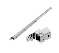 Опора телескопическая Ferrum L=1000-1800 мм сталь 430/1,5 00-00000596