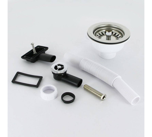 Выпуск для мойки McAlpine 113 мм с переливом 1 1/2 хром OFR2-113S