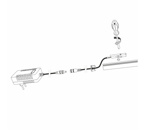 Mini Magnetic Блок питания 48W черный 95060/00