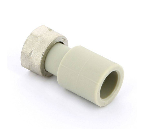 Муфта полипропиленовая FV-Plast с накидной гайкой 20x3/4 226021