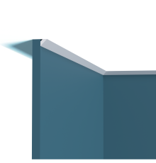 Карниз потолочный Perfect Plus P198 из ударопрочного полимера 2000x160x160 мм P198