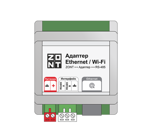 Адаптер MyHeat Ethernet Wi-Fi ML00006811