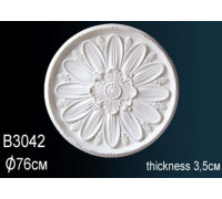 Розетка потолочная Perfect B3042 полиуретановая 420 мм B3042