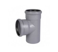 Тройник канализационный Ostendorf HT 75/75 мм 87° 113400