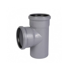 Тройник канализационный Ostendorf HT 75/75 мм 87° 113400