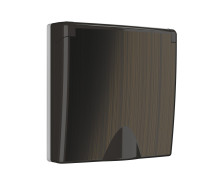 Накладка для розетки IP44 с крышкой (бронзовый) W1179212