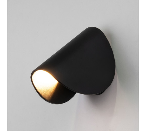 Настенный поворотный светодиодный светильник Taco чёрный IP54 1632 TECHNO LED