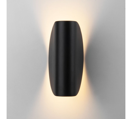 Настенный поворотный светодиодный светильник Taco чёрный IP54 1632 TECHNO LED