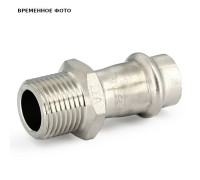 Муфта переходная Uni-Fitt НВ 1 нержавеющая сталь 786S0400