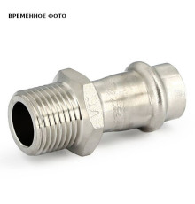 Муфта переходная Uni-Fitt НВ 1 нержавеющая сталь 786S0400