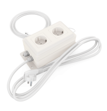 Блок управления 2-мя розетками ectoControl RS485 Modbus ES-SOMB-02