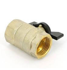 Кран шаровой LD Pride 47.300.25 полнопроходной 1 ВР/ВР бабочка 47.300.25